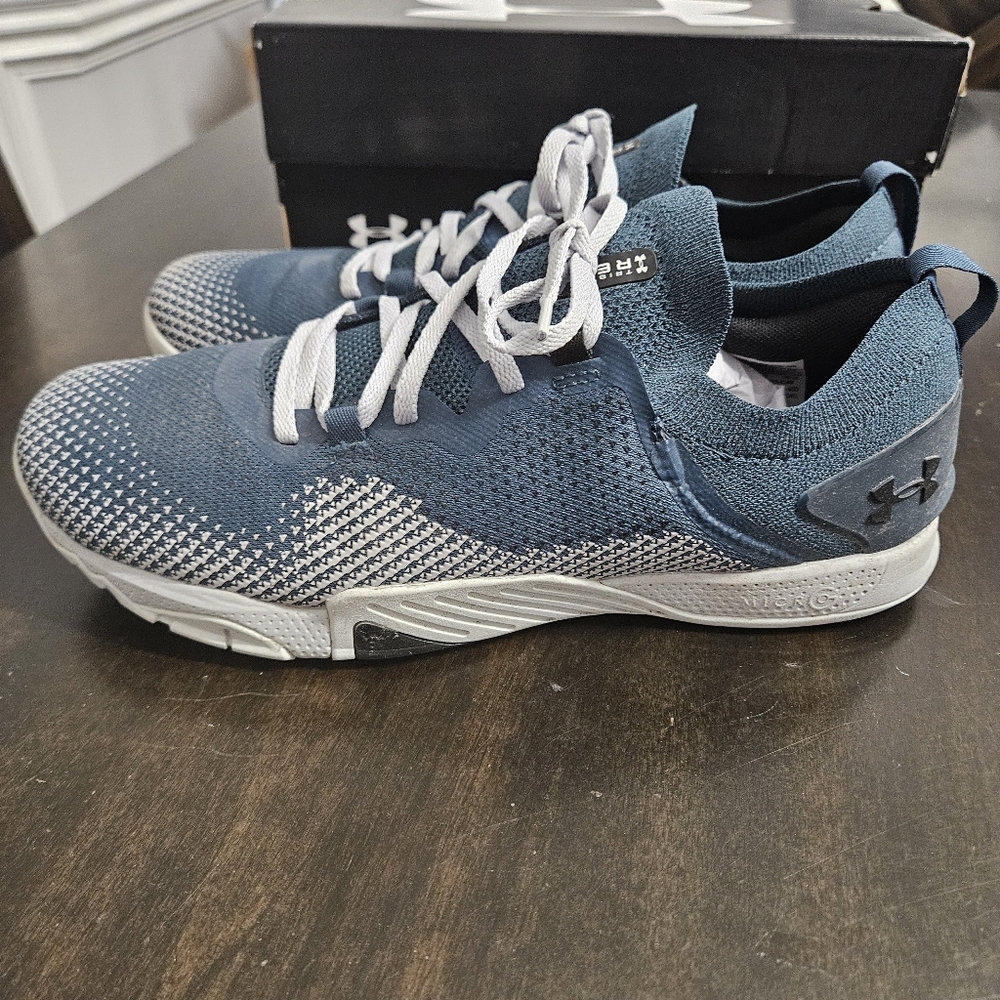 Men's Under Armour UA TriBase™ Reign 3 Blue/Gray Training Shoes 10.5 - Picture 5 of 12